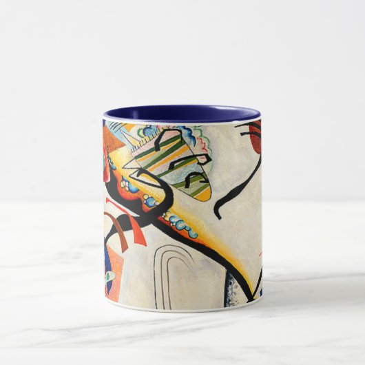 Mug Kandinsky - segment bleu,  (Centre)