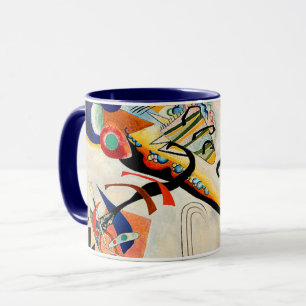 Mug Kandinsky - segment bleu,