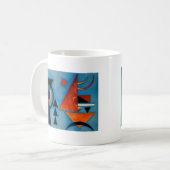 Mug Kandinsky Soft Hard Abstrait (Devant gauche)
