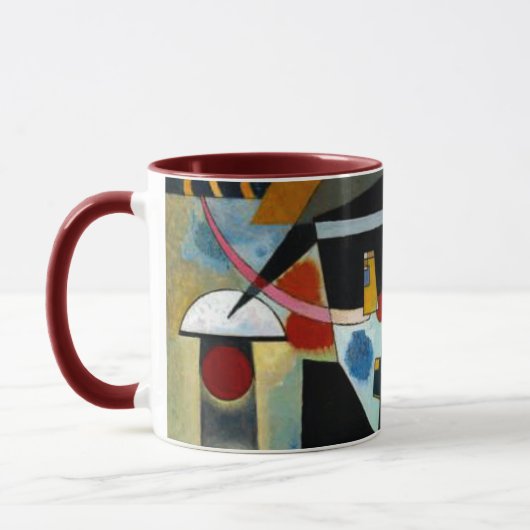Mug Kandinsky - Swing, peinture populaire, (Gauche)