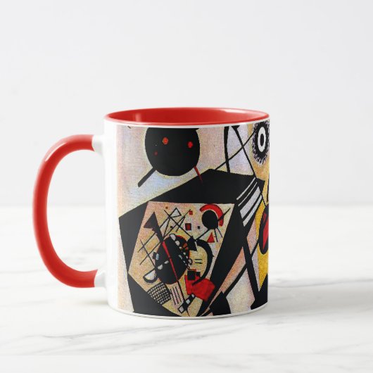 Mug Kandinsky - Traversée de ligne (Gauche)