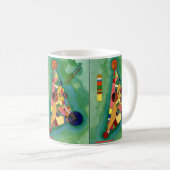 Mug Kandinsky - Triangle multicolore (Devant droit)