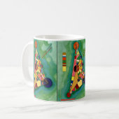 Mug Kandinsky - Triangle multicolore (Devant gauche)