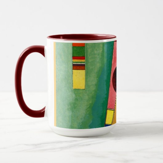 Mug Kandinsky - Triangle multicolore (Gauche)