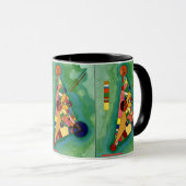 Mug Kandinsky - Triangle multicolore, (Devant droit)