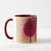 Mug Kandinsky - Vibrant, populaire peinture abstraite, (Gauche)