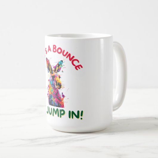 Mug Kangaroo (Devant droit)