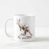 Mug Kangaroo Mon animal d'esprit (Gauche)