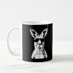 Mug Kangourou portant des lunettes de soleil Animal dr