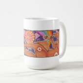 Mug Kangourou rêvant l'aube (Devant droit)