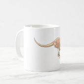 Mug Kangourou sautant (Devant gauche)