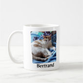 Mug Kanji de chat avec photo personnalisable (Gauche)