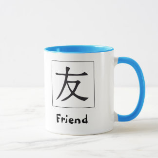 Mug Kanji japonais : Ami