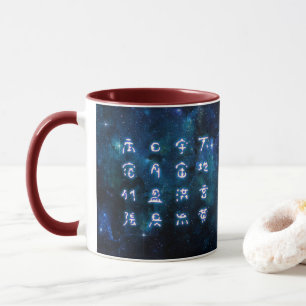 Mug kanji - Mille caractères classique -