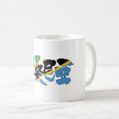 Mug [Kanji] Tanzanie (Devant droit)