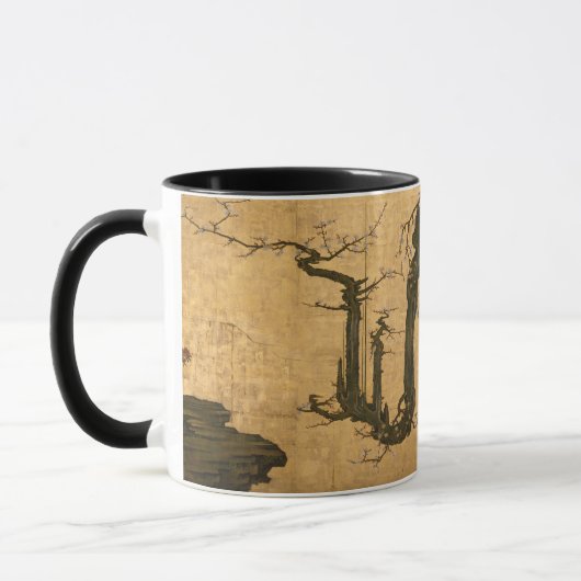 Mug Kano Sansetsu "vieille prune " (Gauche)