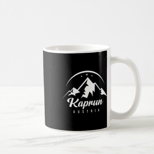 Mug Kaprun Austria Ski Resort Snowboard Souv (Droite)