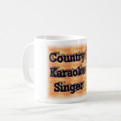 Mug Karaoke de pays (Devant gauche)