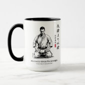 Mug Karate 5e Précepte - Mentalité avant la Technique (Gauche)