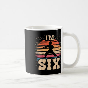 Mug Karaté 6 ans Anniversaire Garçon Fille 6e Karate B