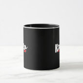 Mug Karate Arts Martiaux Swish Abstrait (Centre)