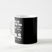 Mug Karate Choses que je fais pendant mon temps libre (Devant gauche)