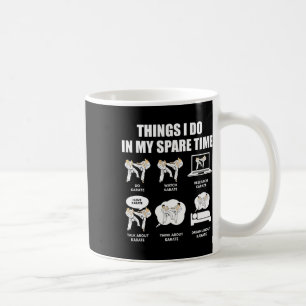 Mug Karate Choses que je fais pendant mon temps libre