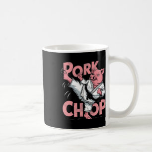 Mug Karate de porc côtes de porc drôle de cochon porc