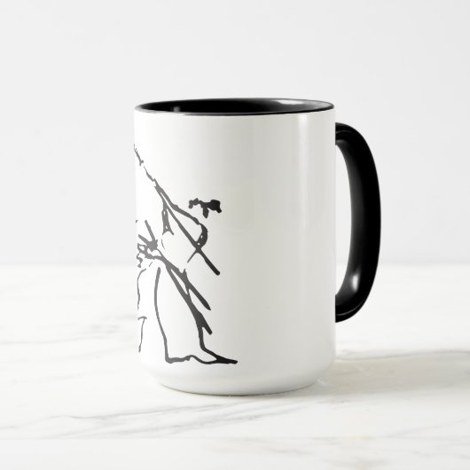 Mug Karaté et caractère (Devant droit)