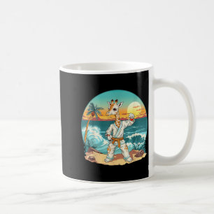 Mug Karate Girafe Animal Mma Taekwondo Arts Martiaux