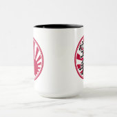 Mug Karate Kanji Soleil Levant (Centre)