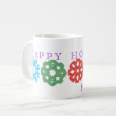 Mug Karaté KAT bonnes fêtes--pour personnaliser (Devant gauche)