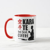 Mug Karate -mais café, d'abord (Gauche)