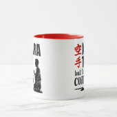 Mug Karate -mais café, d'abord (Centre)