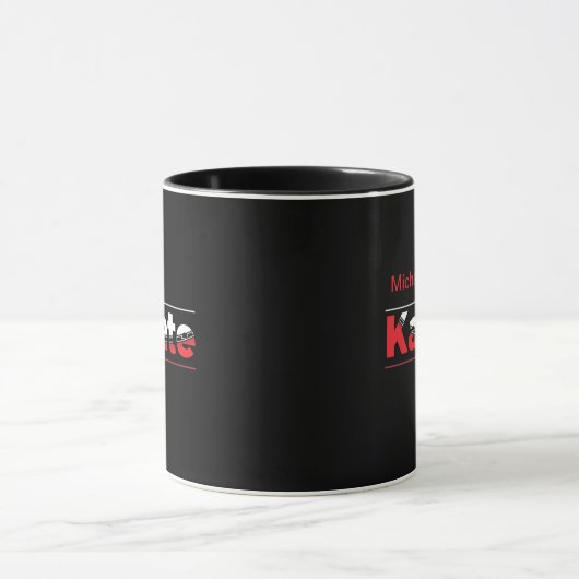 Mug Karate Martial Arts Rouge (Centre)