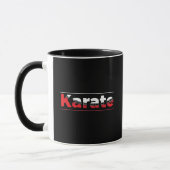 Mug Karate Martial Arts Rouge (Gauche)