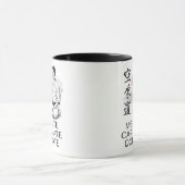 Mug Karate - Méditez. Cafféinez. Dominez. (Centre)