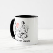 Mug Karate - Méditez. Caffeinez. Dominez. (Devant gauche)