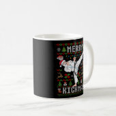 Mug Karate moche Santa Claus Martial (Devant droit)