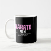 Mug Karate Mom Funny Glacière (Gauche)