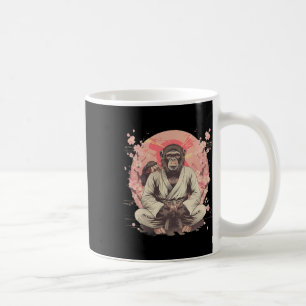Mug Karaté Monkey Jiu-jitsu Mma Arts Martiaux Sakura K