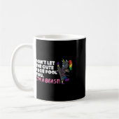 Mug Karate Ninja Unicorn mignonne Visage Beast Taekwon (Gauche)