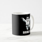 Mug Karate Panda Crane Kick Karate Japonais Mial (Devant droit)