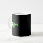 Mug Karate T-rex Dino Elève Dinosaure Professeur Karat (Devant gauche)