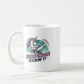 Mug Karate Unicorn Kickin' It Martial Arts (Gauche)