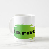 Mug Karaté unique (Devant gauche)