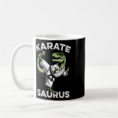 Mug Karatesaurus T-rex Karaté Dino Drôle Dinosaure Mar (Gauche)