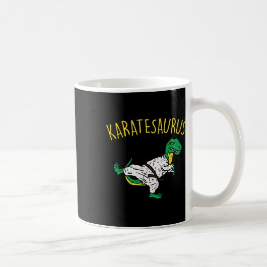 Mug Karatesaurus Trex Karaté Drôle Dinosaure Arts Mart (Droite)