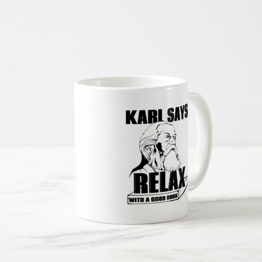 Mug Karl Marx (Devant droit)