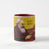 Mug Karl Marx (Fondateur du marxisme) cadeau (Centre)